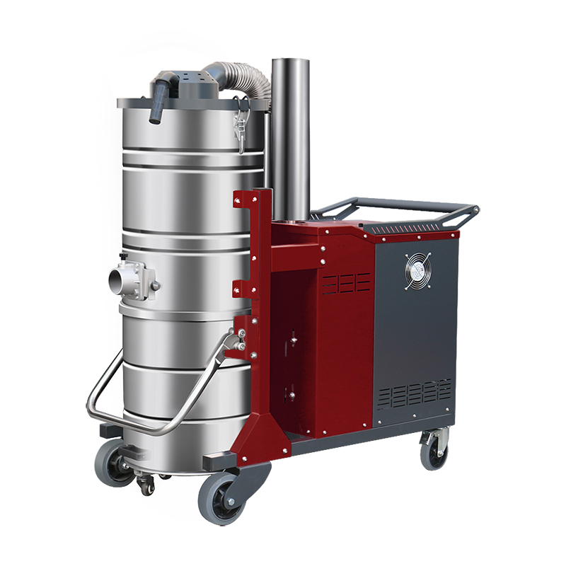 河北坦洁380V 双桶手动反吹工业吸尘器X8系列
